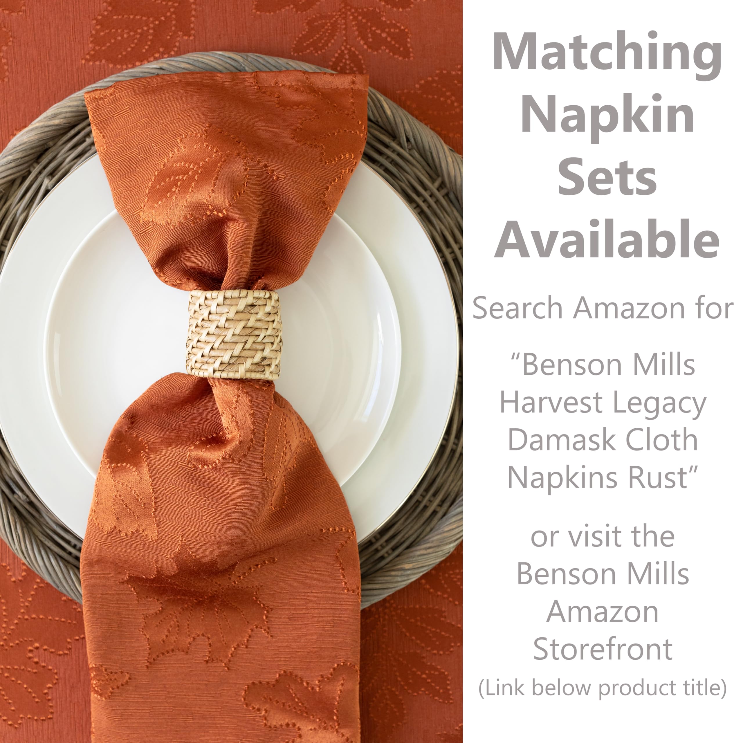 matching napkin sets available