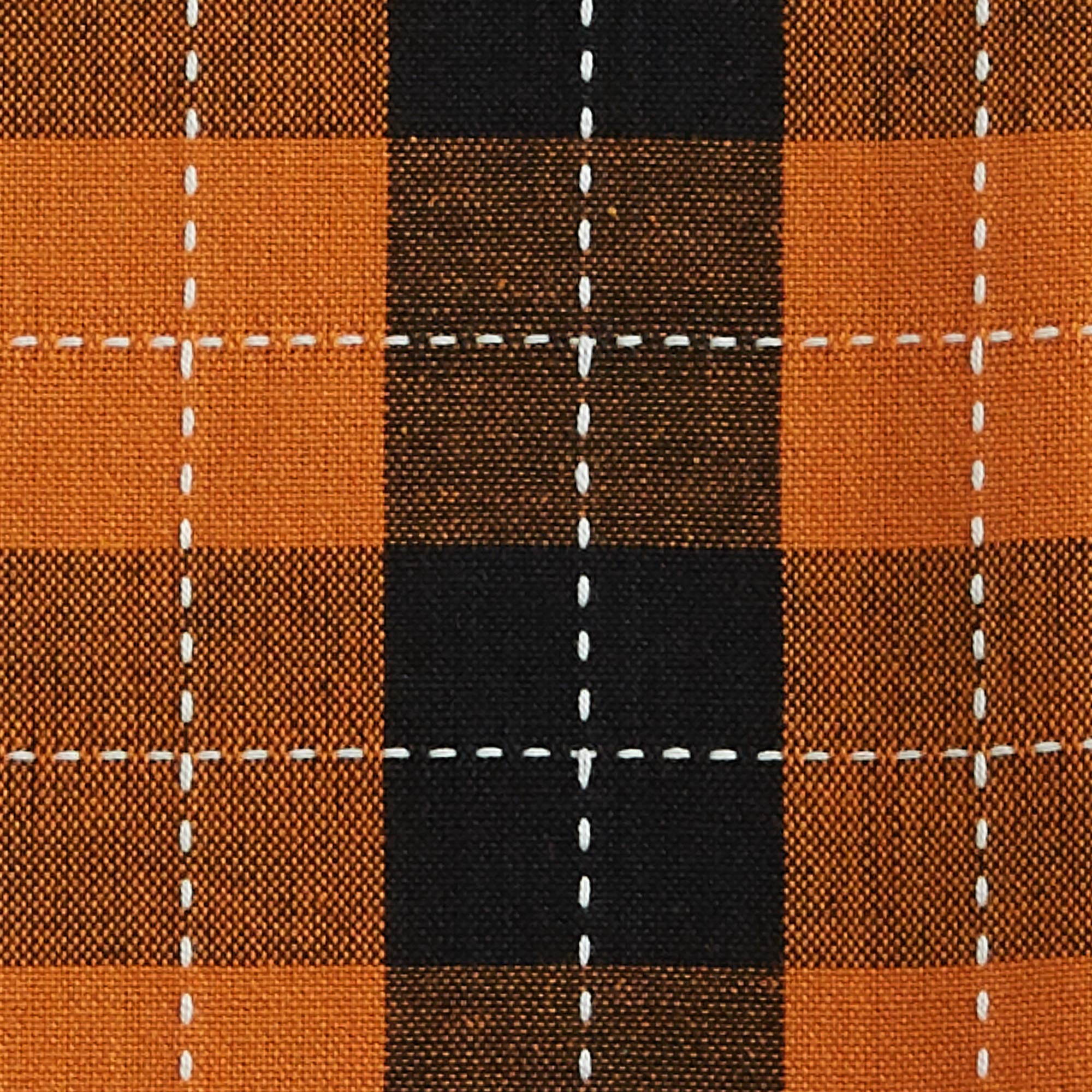 buffalo check Halloween kitchen hand towel pattern