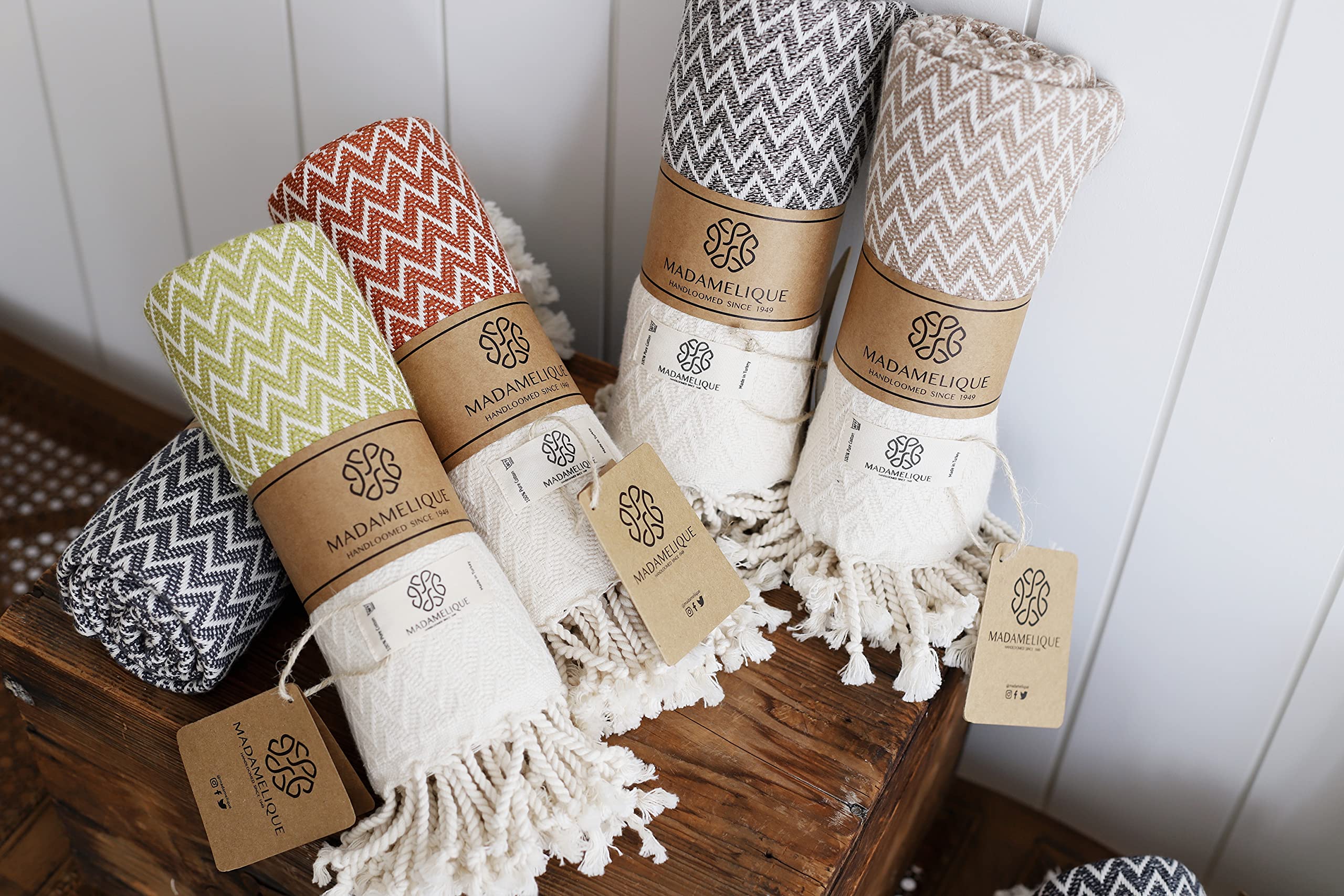 Premium Organic Cotton Turkish Hand Towels