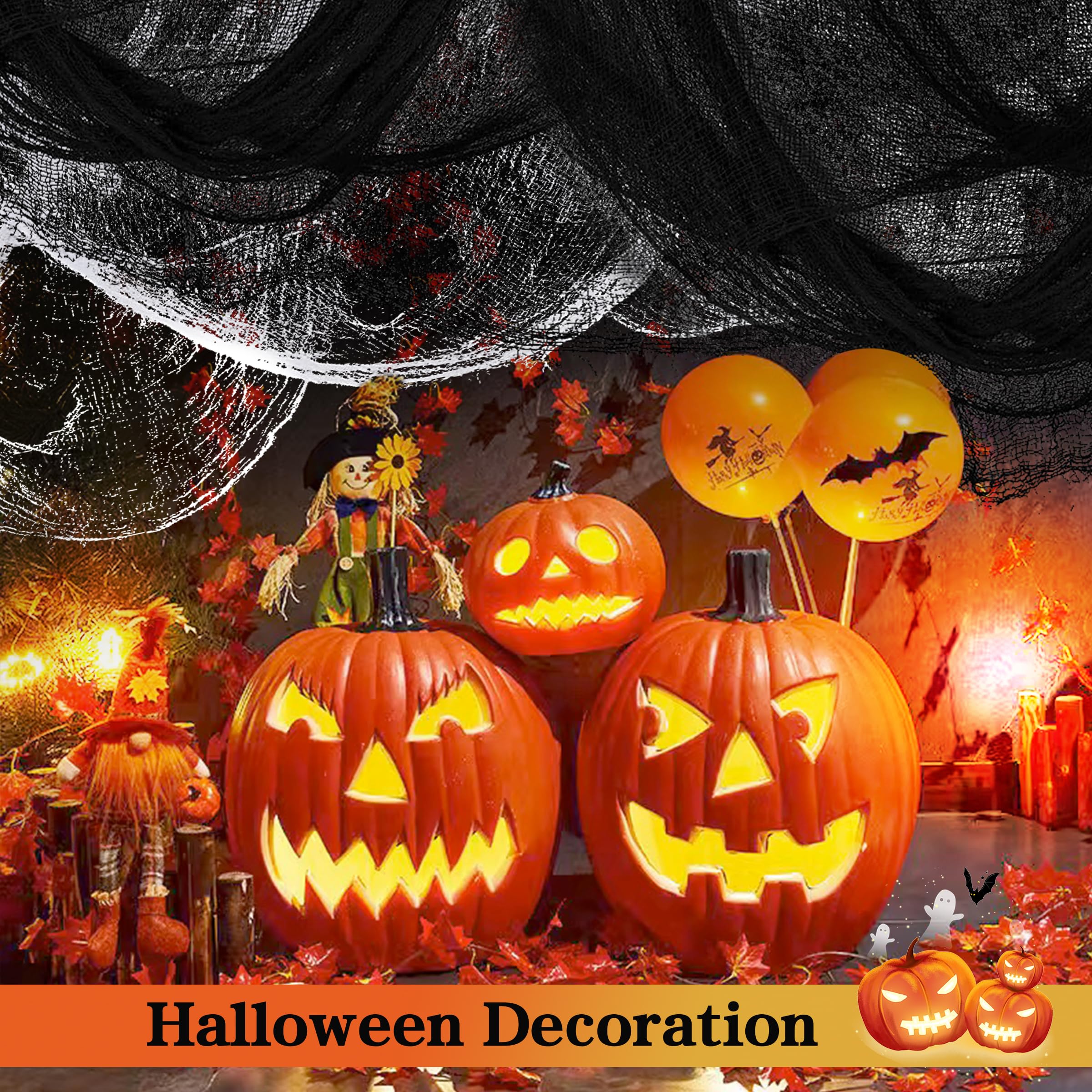 Outdoor Gauze Decor Halloween Decorations