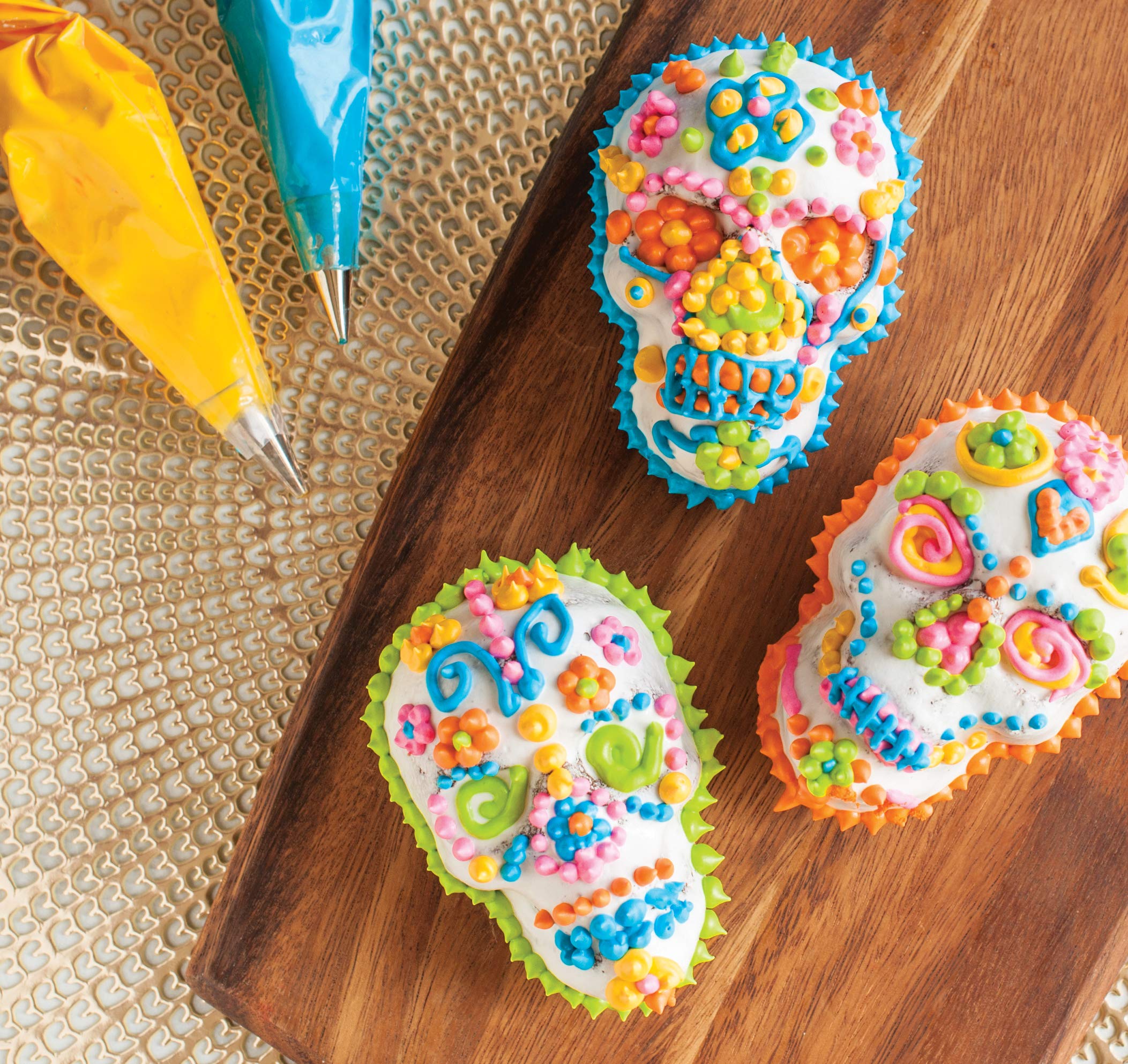 Skull Shaped Treats for Halloween