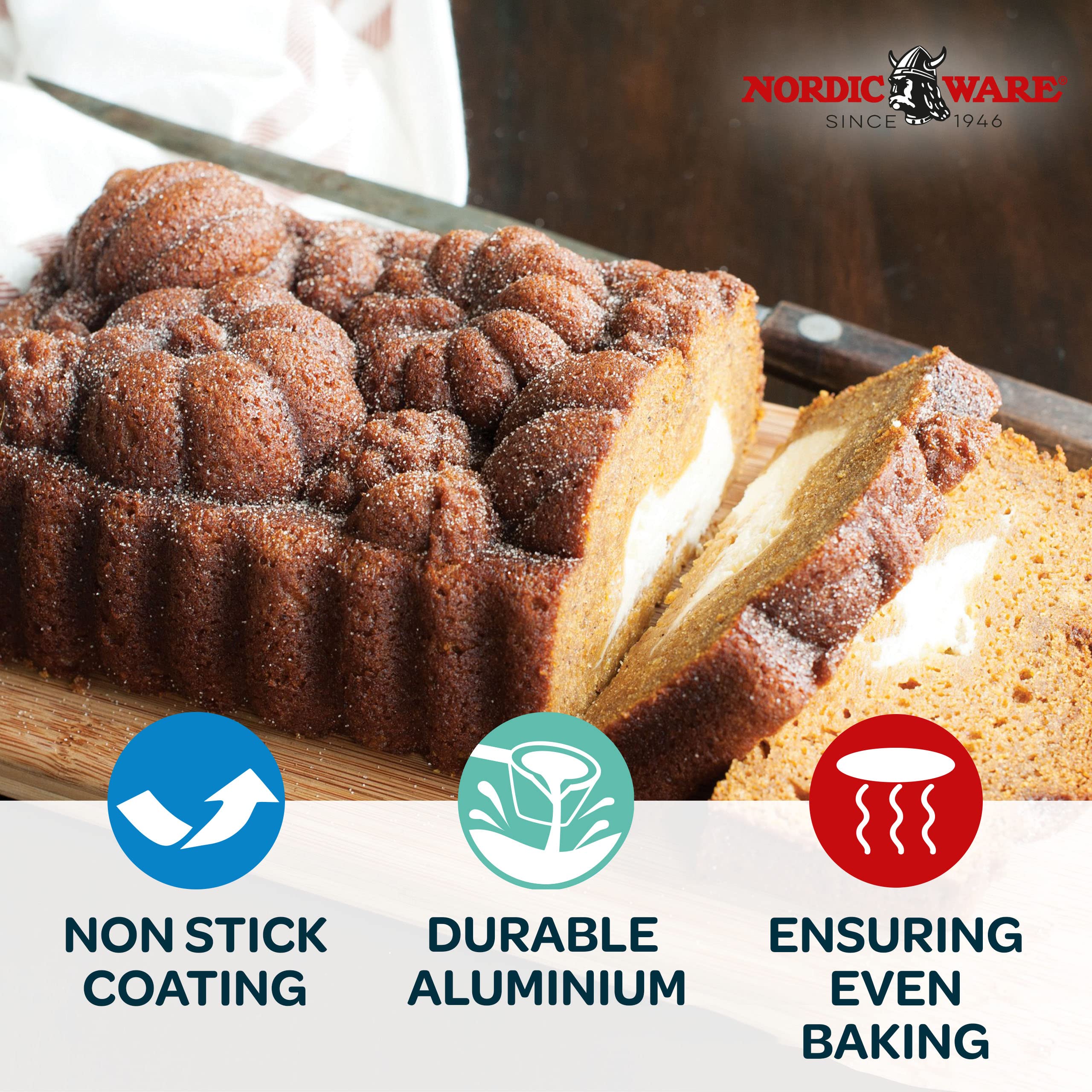 Harvest Bounty Loaf Pan features