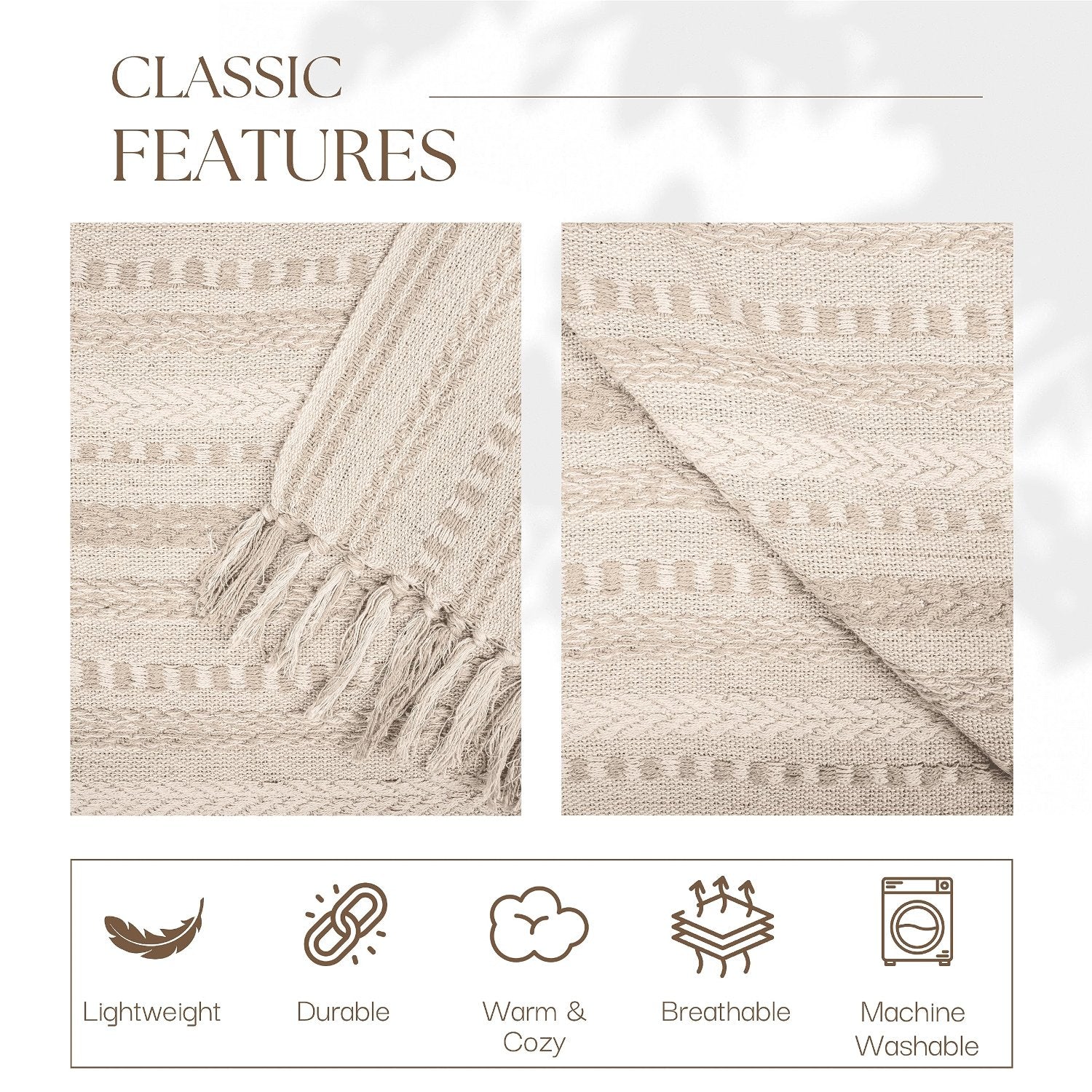 throw blanket features