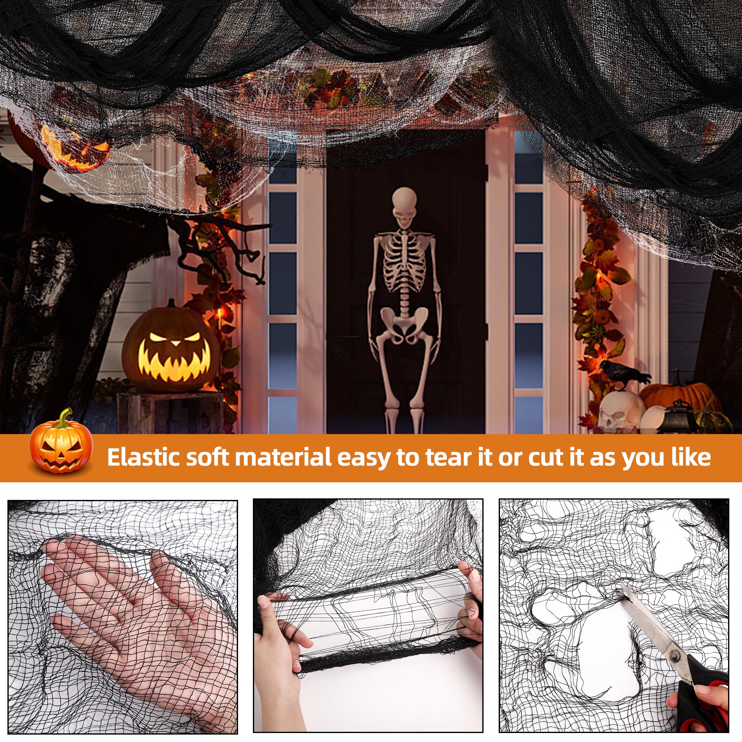 cloth material sheet halloween decoration