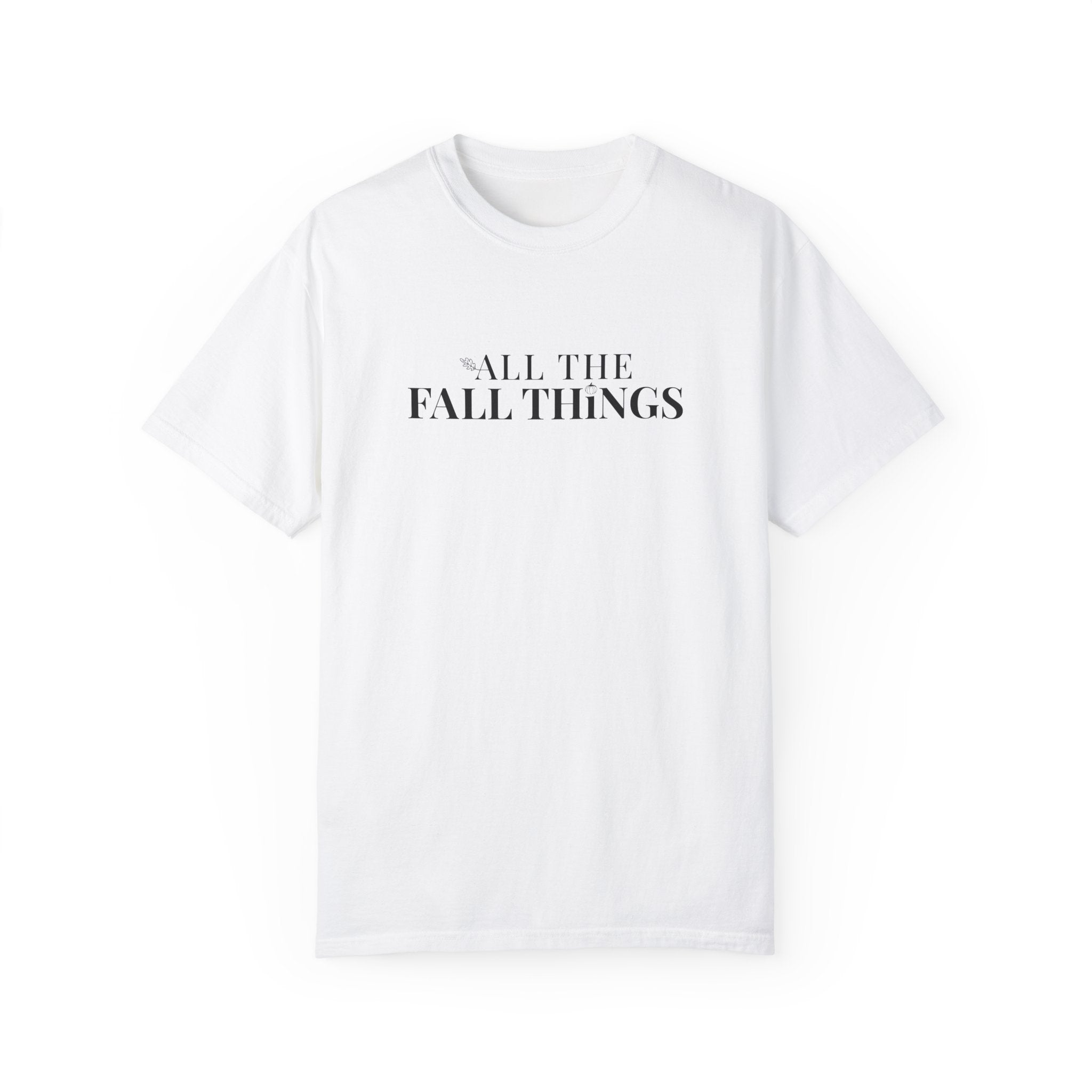 All The Fall Things Brand Logo T-shirt White