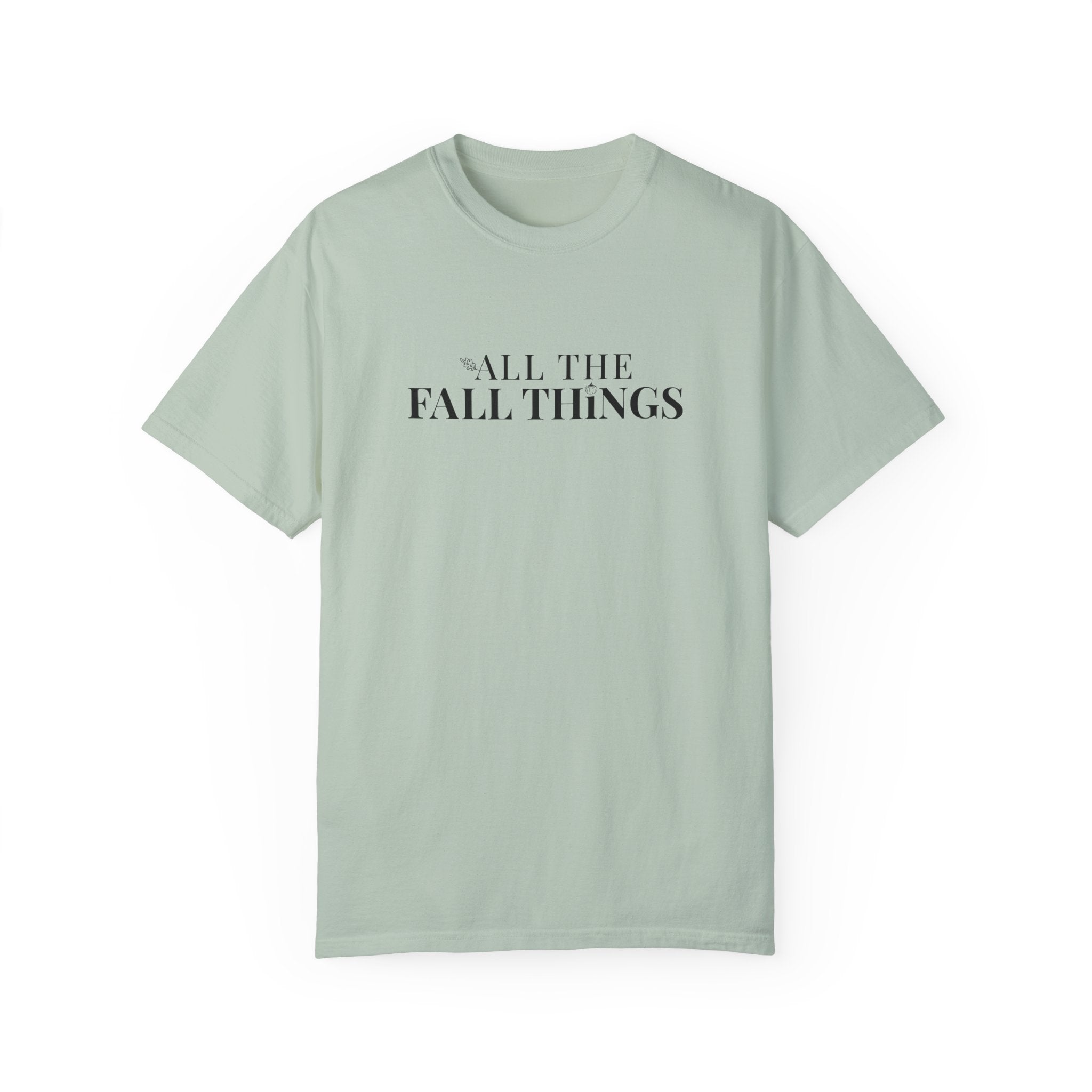 All The Fall Things Brand Logo T-shirt Bay Green