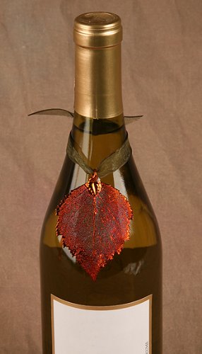 leaf ornament bottle decoration