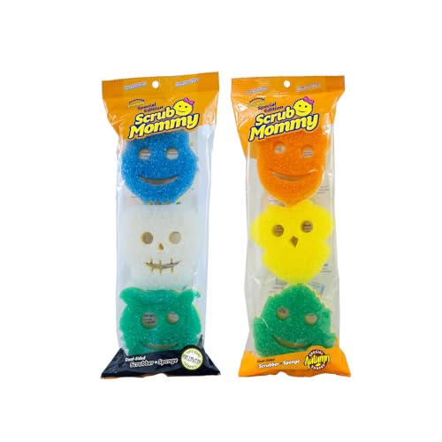 Scrub Daddy Scrub Mommy Special Edition Fall + Halloween (6 Count)