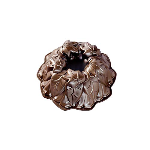 Harvest Leaves Bundt Pan Bronze