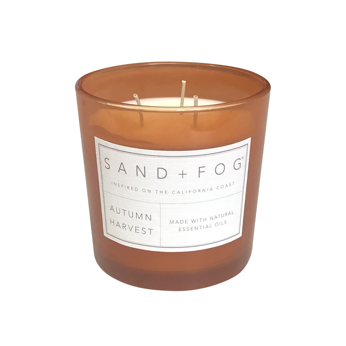 Sand + Fog factory Autumn Harvest scented candle and Scentsational from The Harvest Col