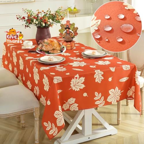 Fall Tablecloth for Rectangle Tables