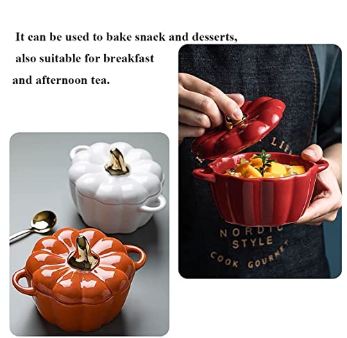 Pumpkin Dutch Oven Pot with Lid Features