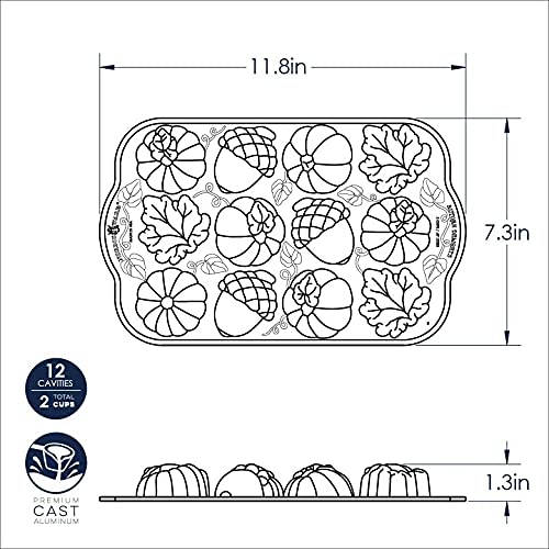 Autumn Delights Cakelet Pan