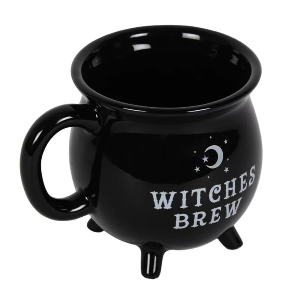 witches brew cauldron coffee mug for Halloween