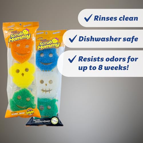 Scrub Daddy Scrub Mommy Special Edition Fall + Halloween (6 Count)