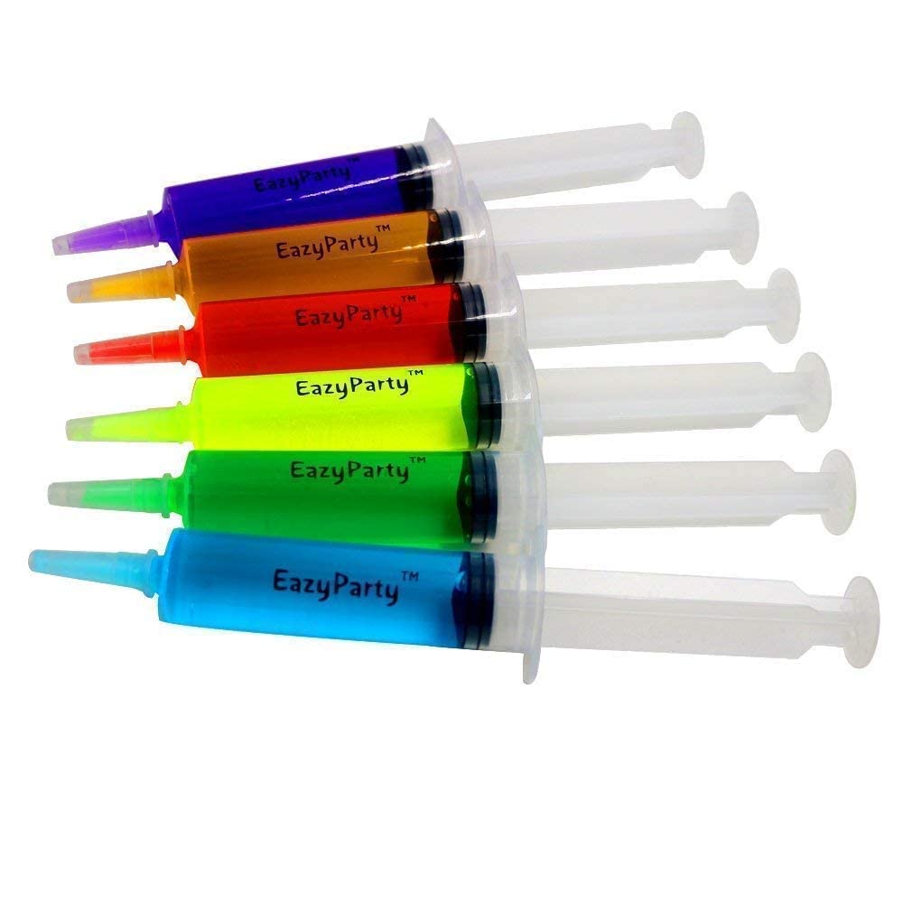 Reusable Party Jello Syringes with 50 Pack