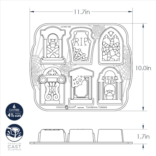 Tombstone Cakelet Pan