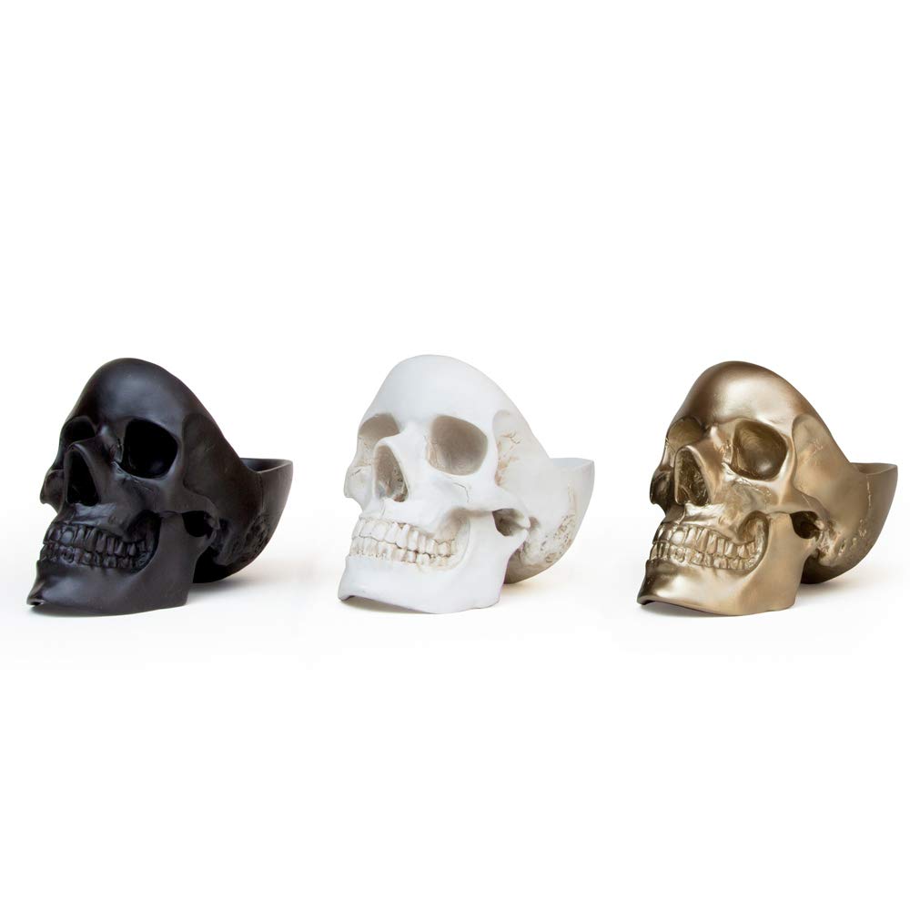 Gold Skull Jewelry Organizer & Key Holder