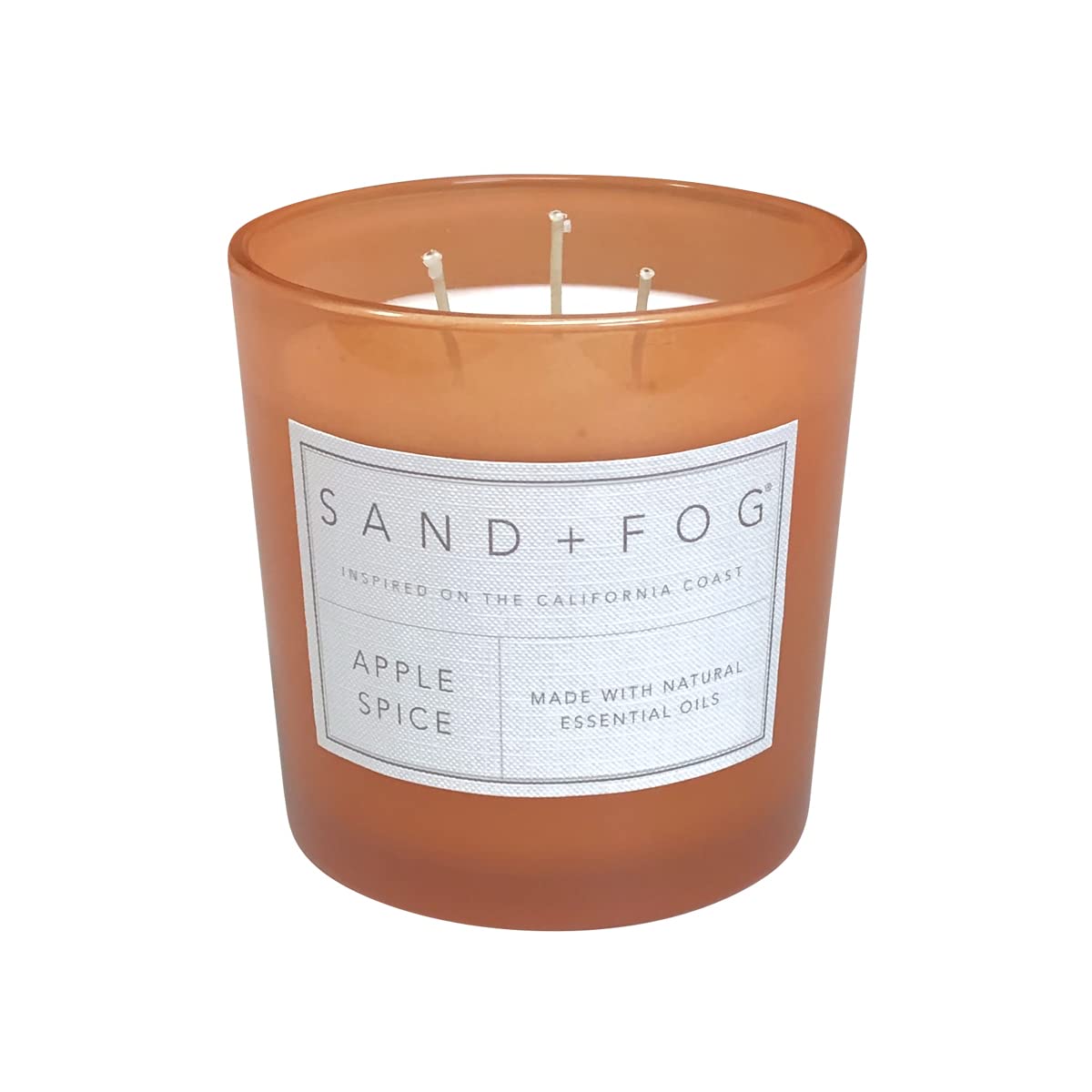 Sand + Fog Scented Candles - Apple Spice - Additional Scents and Sizes - 3 Wicks