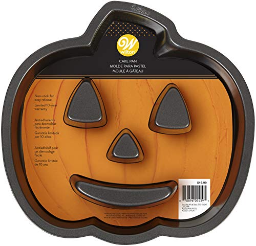 Halloween Jack-O-Lantern Fluted Cake Pan