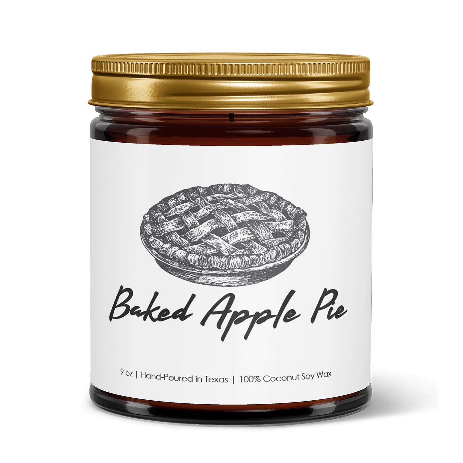 Fantaswick Fall Candle 9oz Baked Apple Pie
