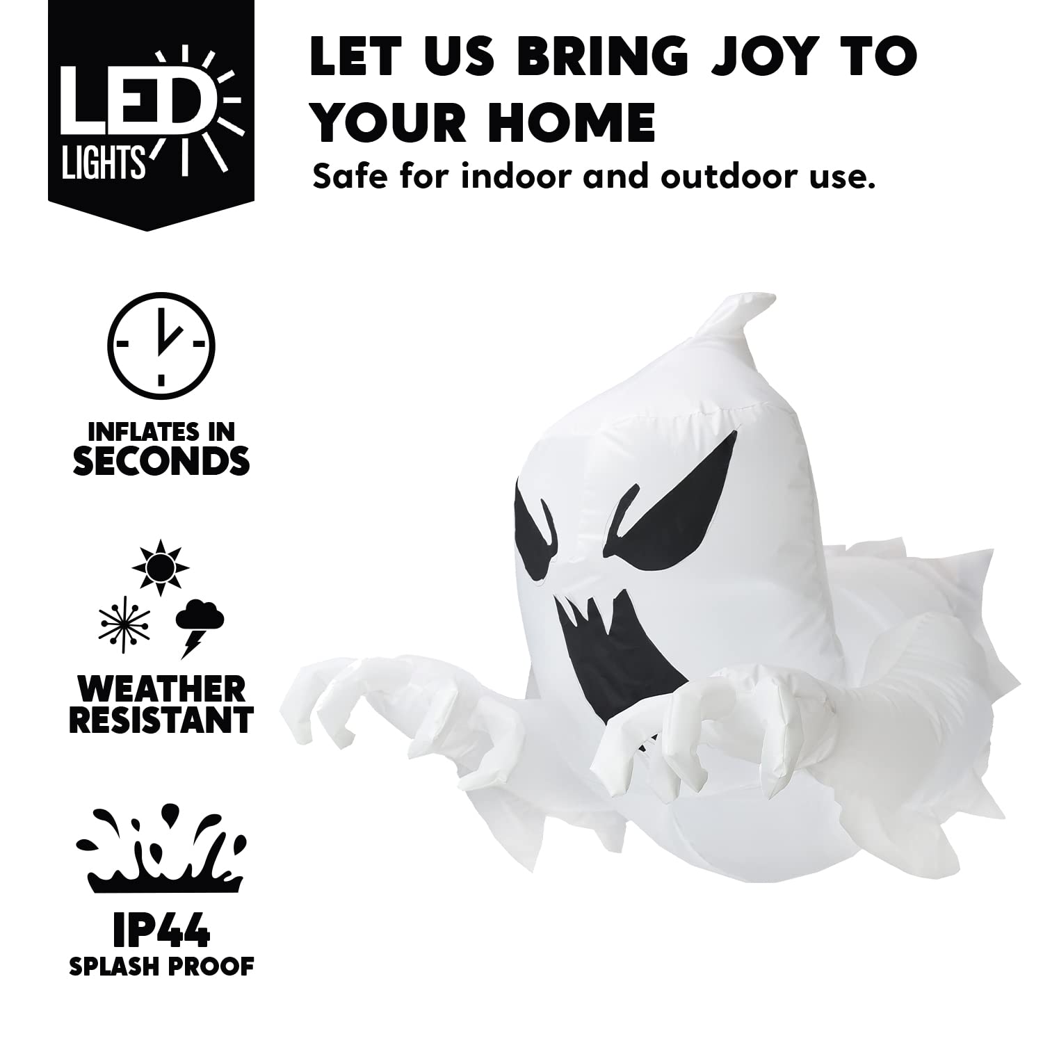 ghost inflatable features