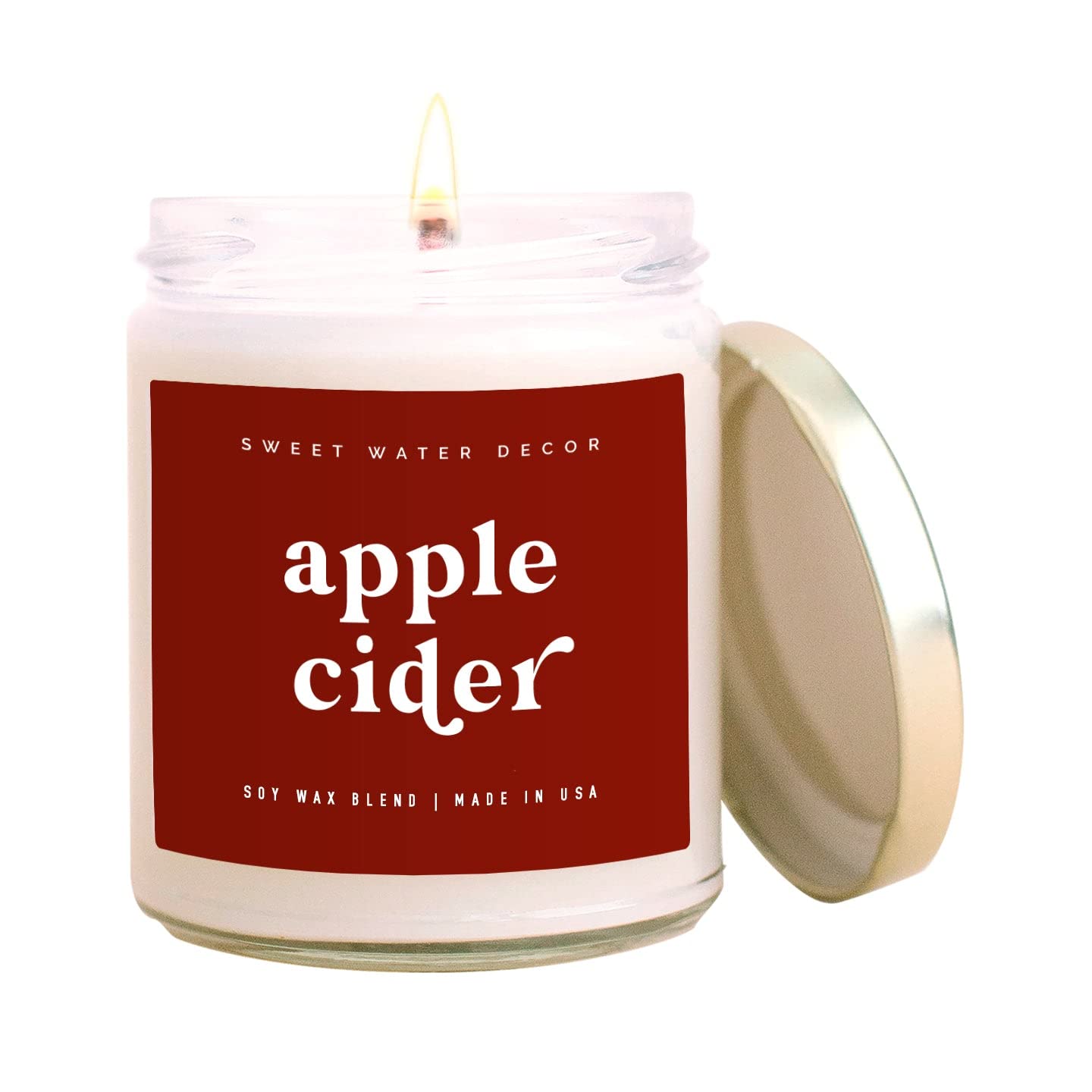 Sweet Water Decor Apple Cider Soy Candle