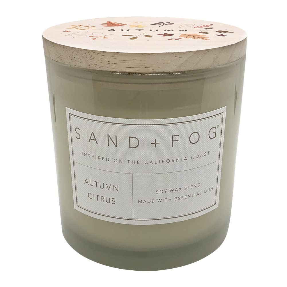 Sand + Fog Scented Candle – Autumn Citrus – Additional Scents and Sizes