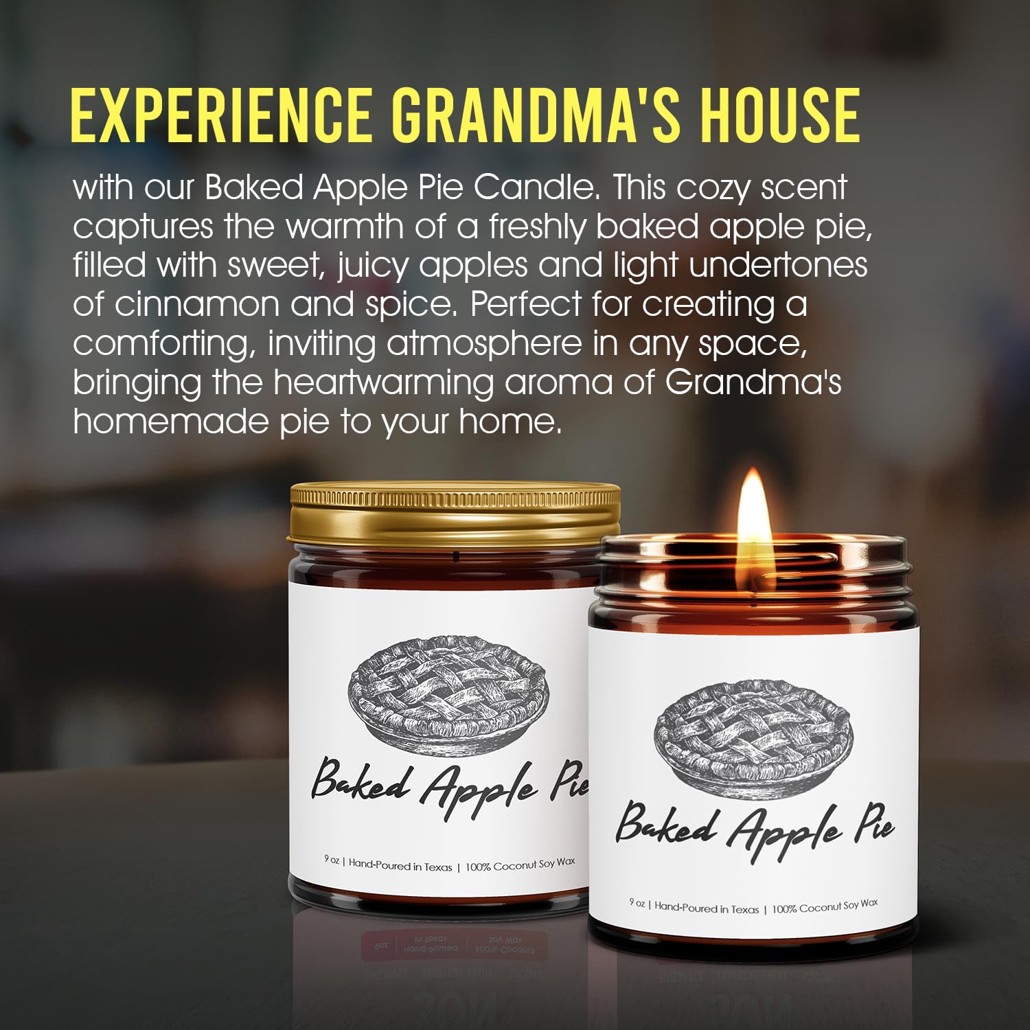 Baked Apple Pie Candle