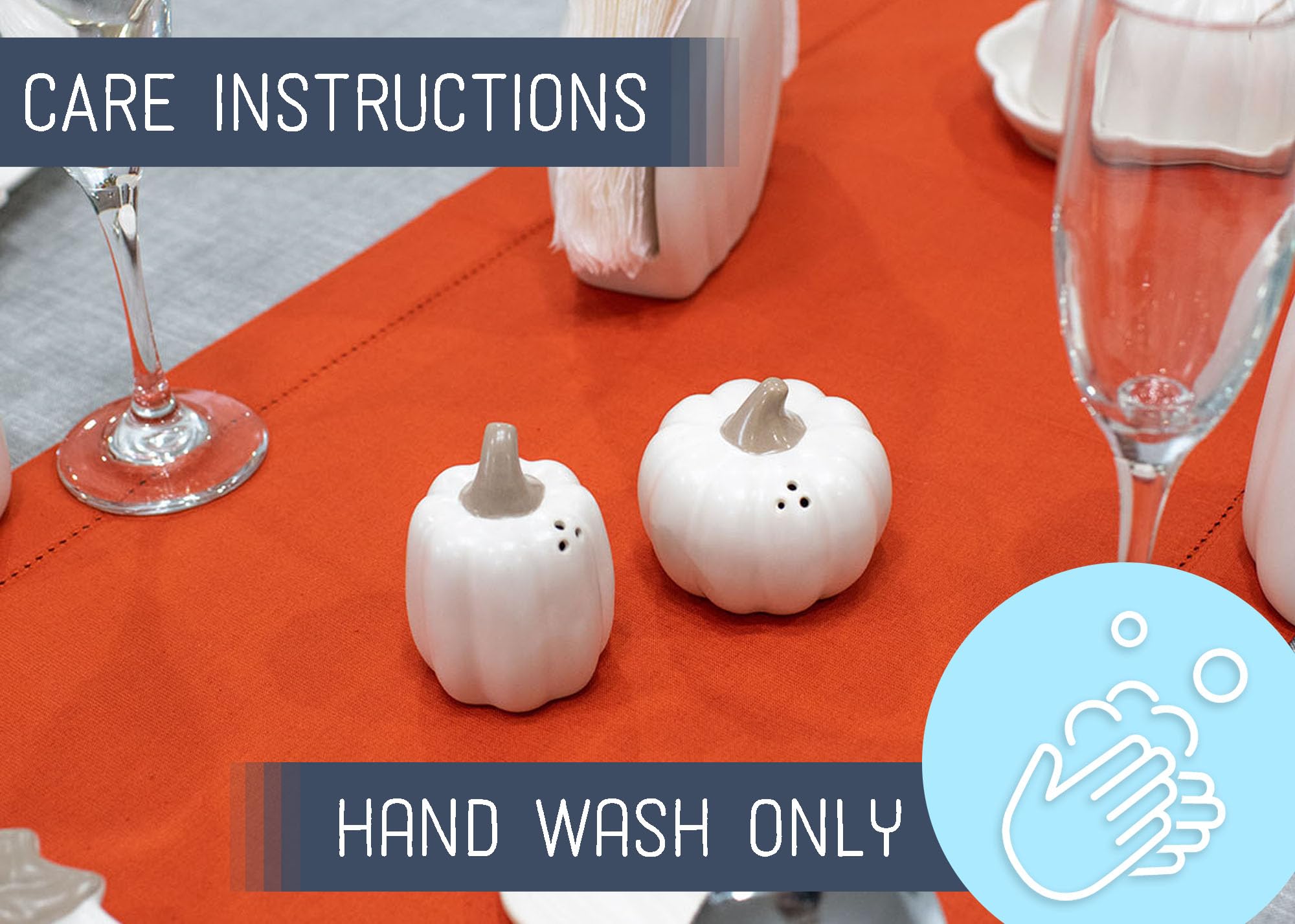 pumpkin salt and pepper shaker set