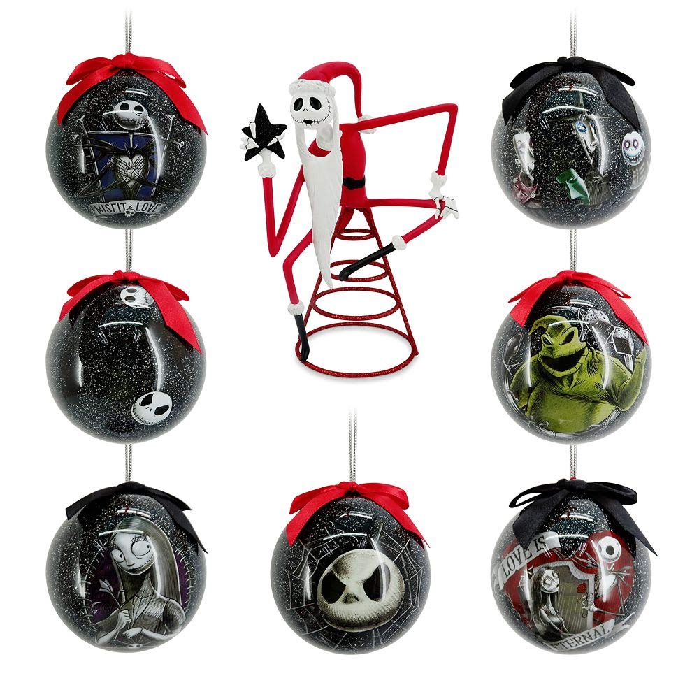 Jack Skellington Nightmare Before Christmas Ornament Set