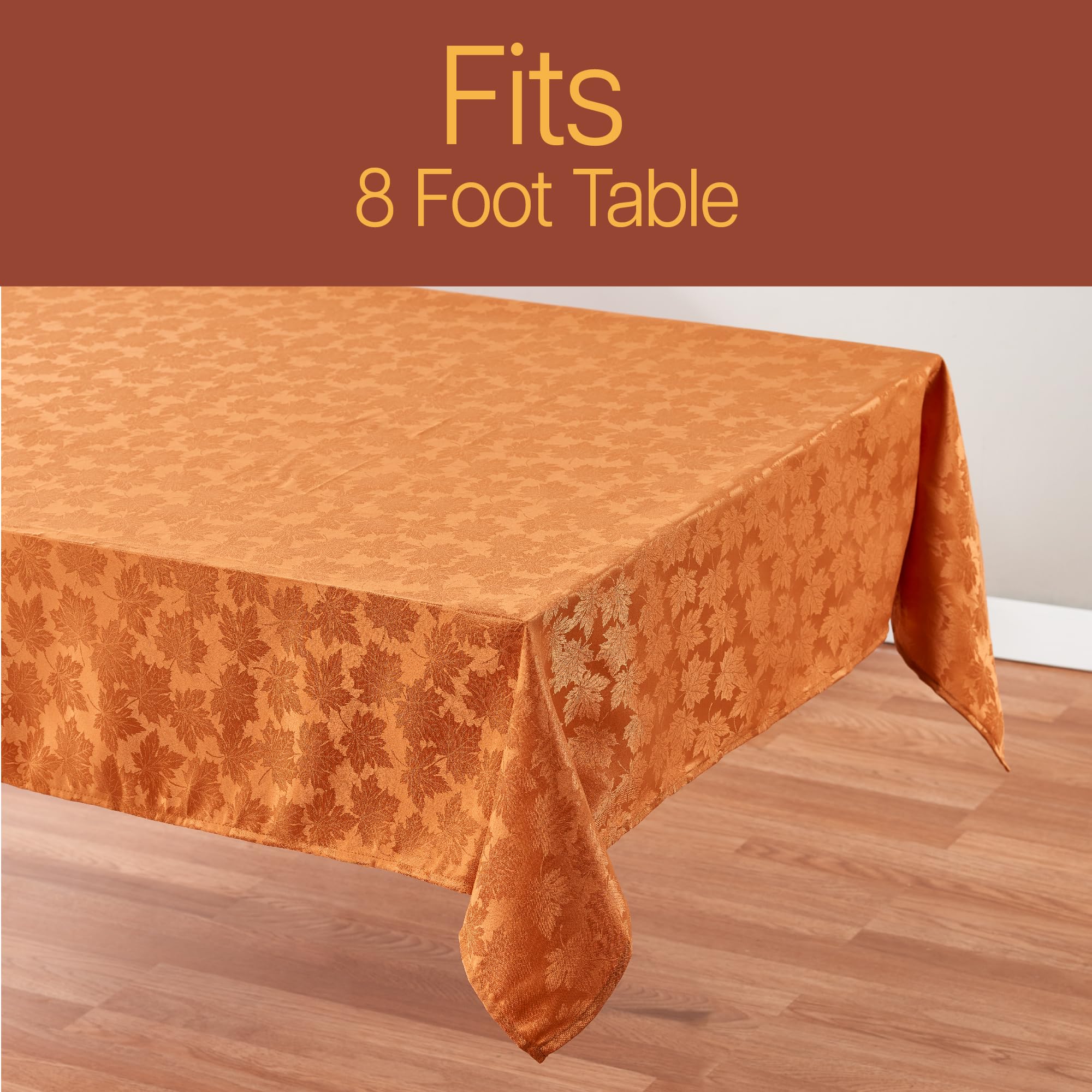 Thanksgiving Tablecloth Maple Leaf, Harvest, Fall Tablecloth, Amber