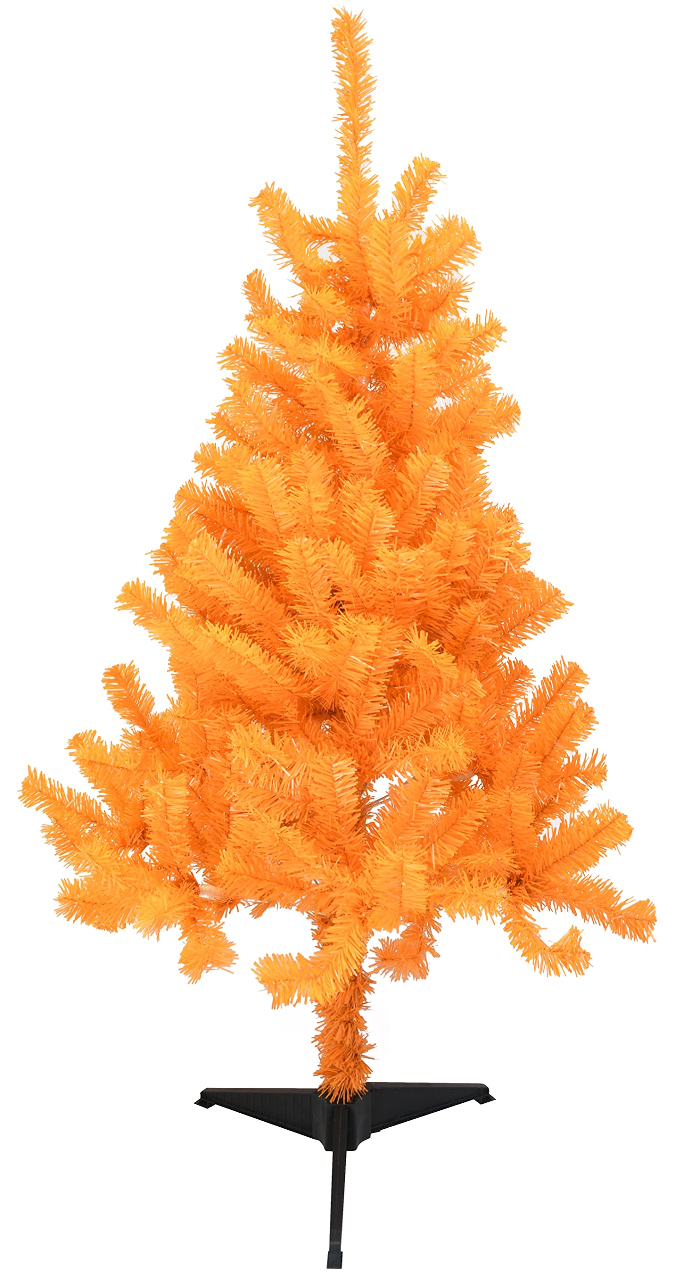 4 foot orange Christmas tree or Halloween tree