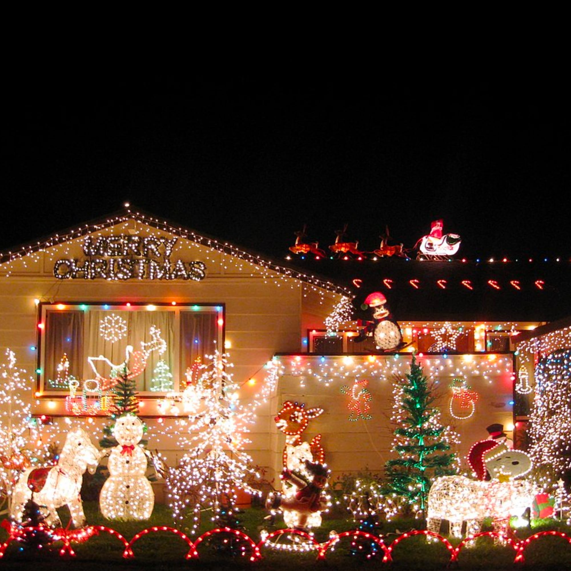 Warm White 1000 LED 328 FT Plug in Fairy Light with Remote Outdoor String Lights