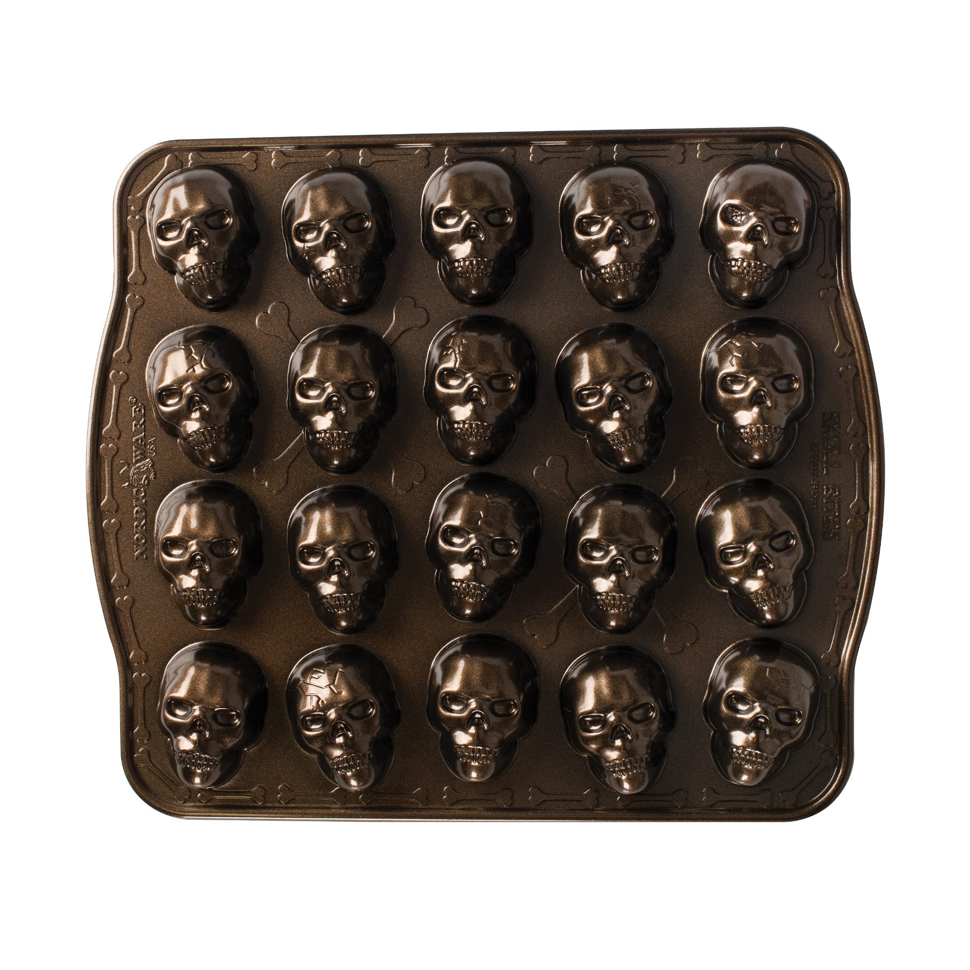 Skull Baking Pan for Mini Cakes