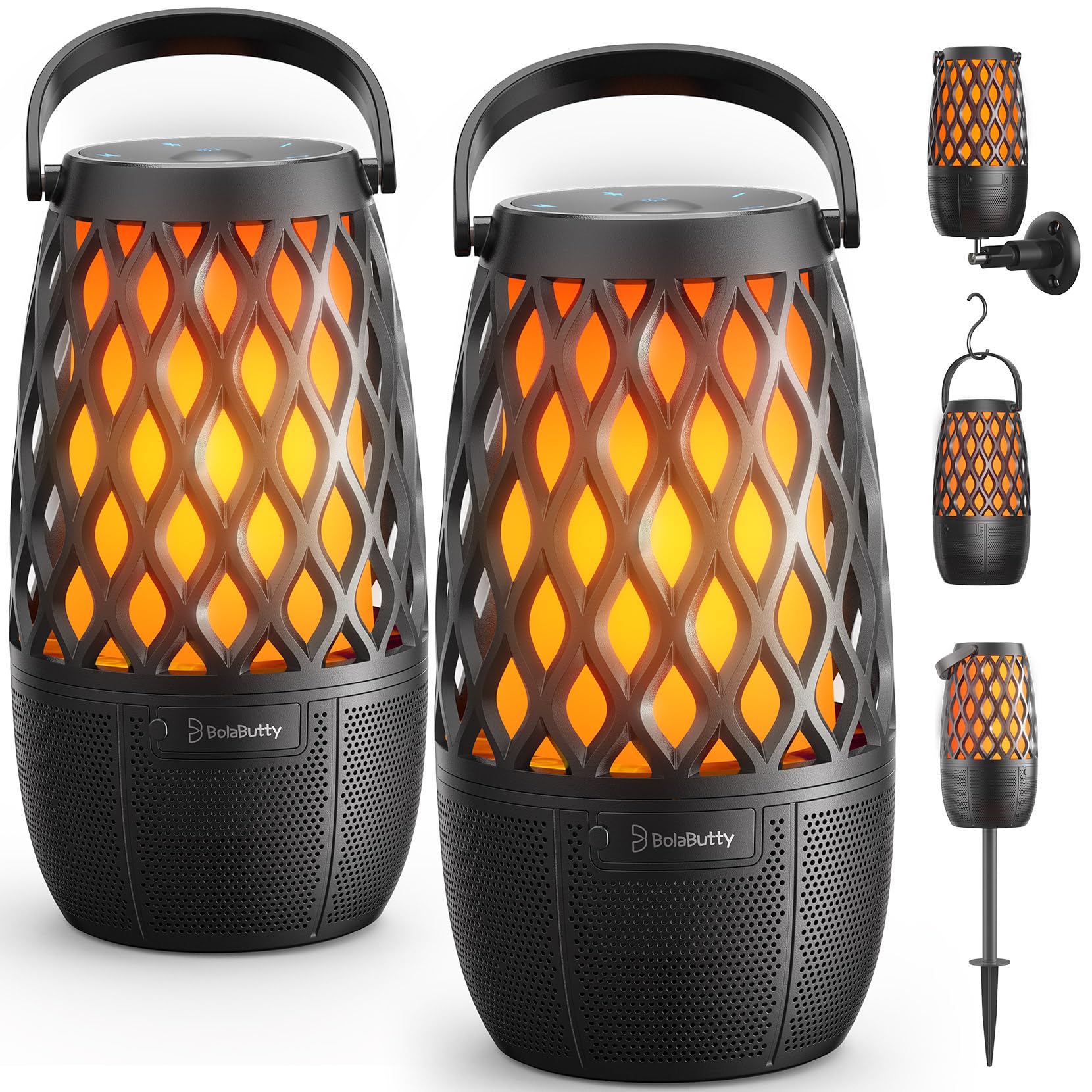 Outdoor Bluetooth Speakers with lights Multi-Sync