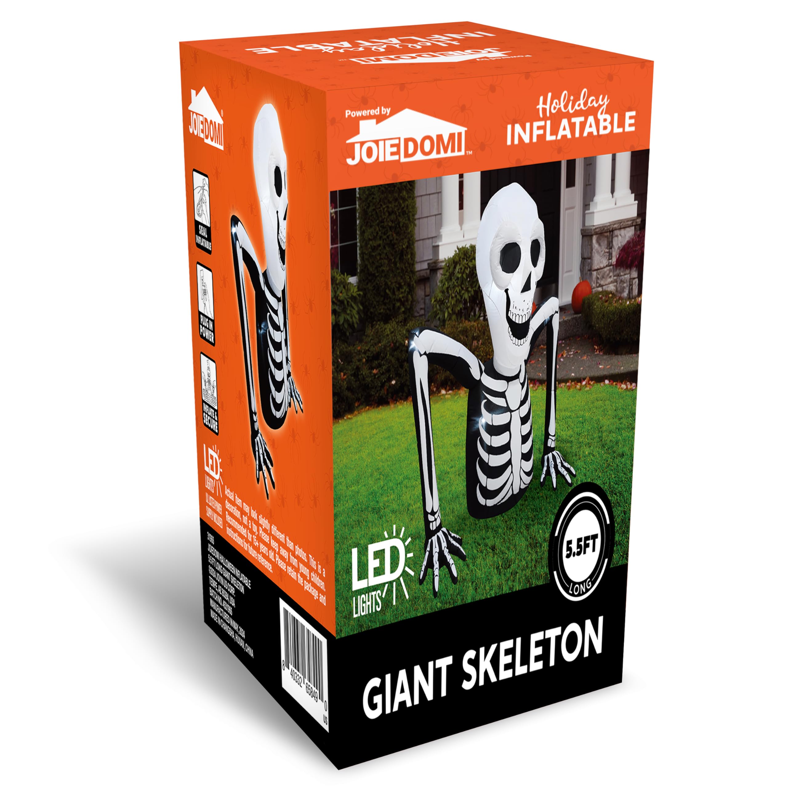 5.5 FT Long Skeleton Ground Breaker Inflatable