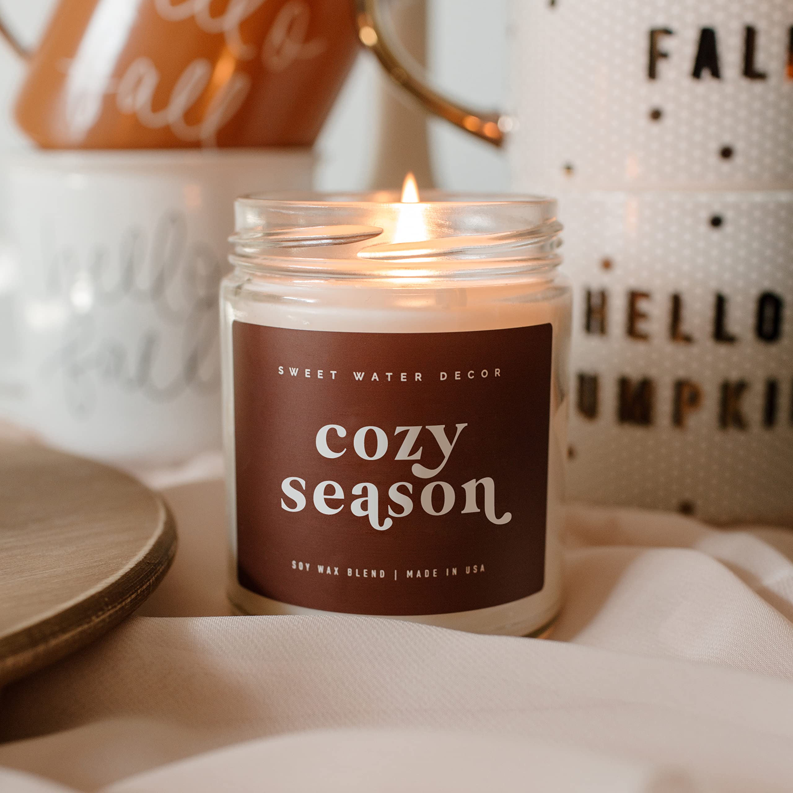 Sweet Water Decor Cozy Season Soy Candle