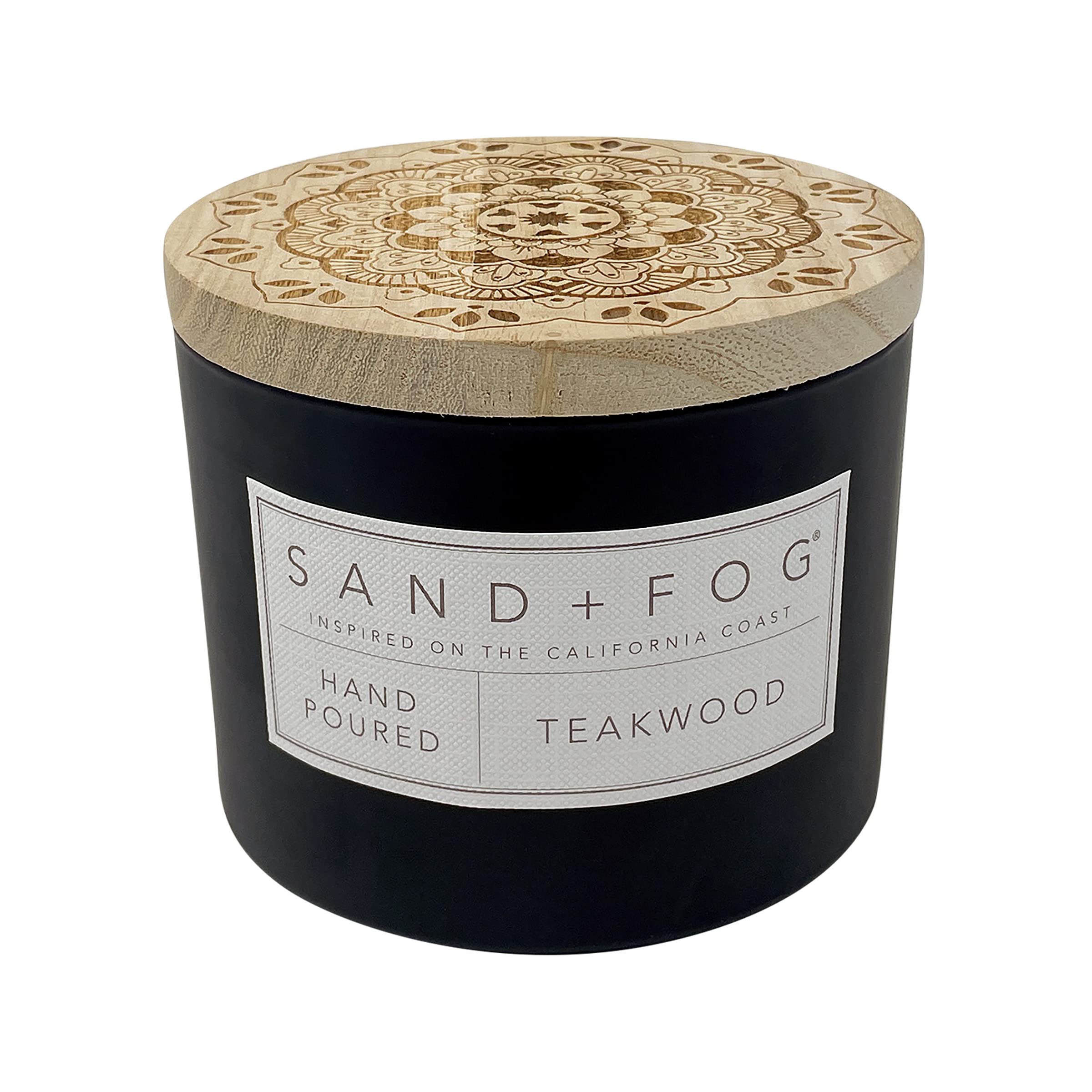 Sand + Fog Scented Candle - Teakwood 