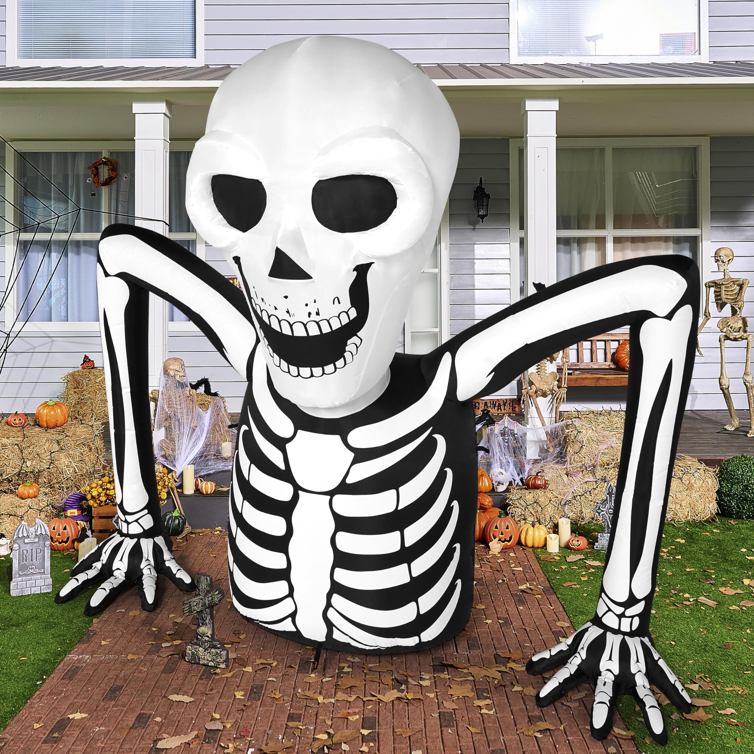 5.5 FT Long Skeleton Ground Breaker Inflatable