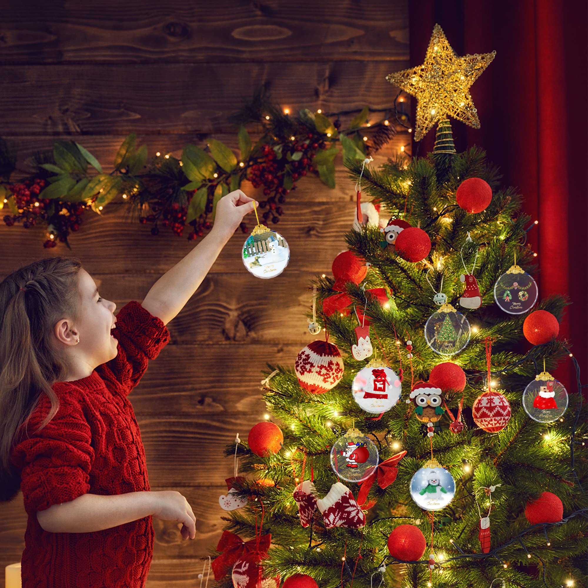 Crystal Christmas Tree Ornaments