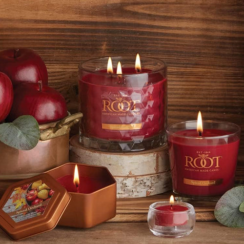 Spiced Orchard Beeswax Candle