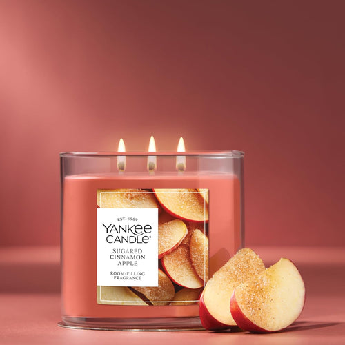 Sugared Cinnamon Apple Scented Candle